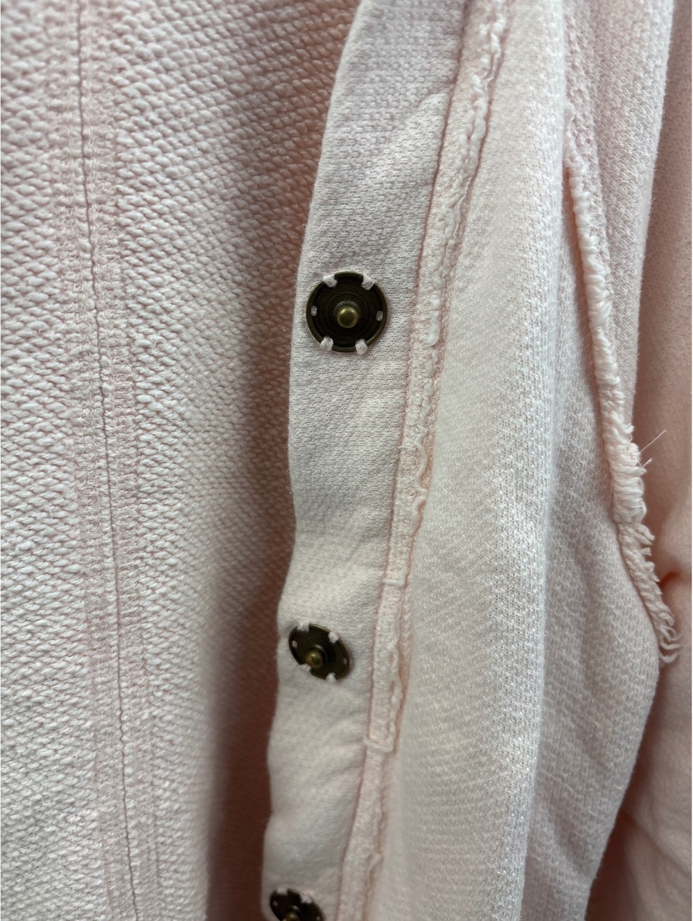 We The Free Pink Button-Up Cardigan Sweater Size L - Picture 4 of 6